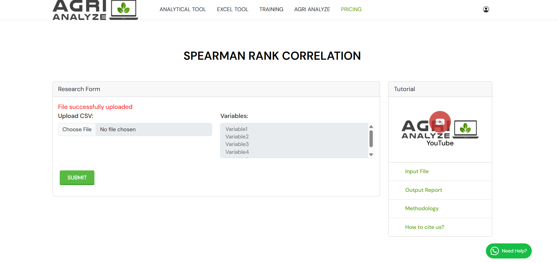 Spearman Rank Correlation